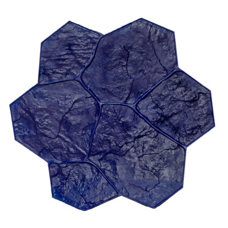 Bonway Bon 12-871 Floppy Mat, Random Stone, Blue, 29" X 29" 12-871